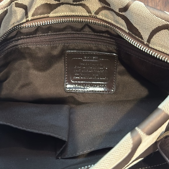 Coach Purse Set of 2 - Great Condition - Purple & Brown - Picture 4 of 5